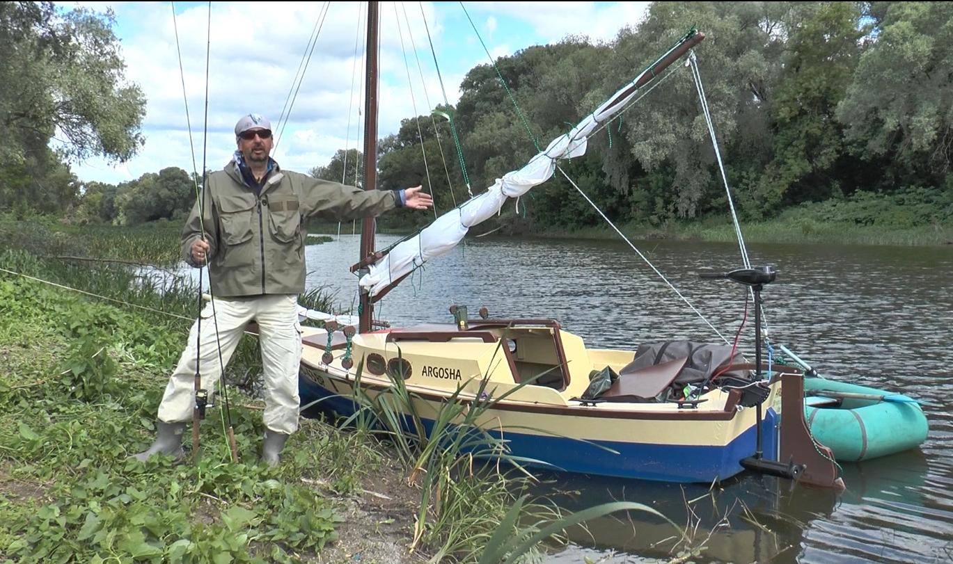 Alone on the River. Where the Wind Blows